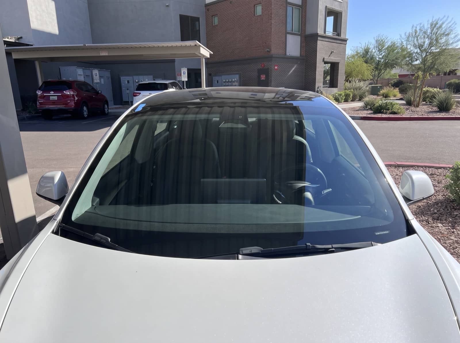 Completed mobile windshield replacement in Phoenix, AZ