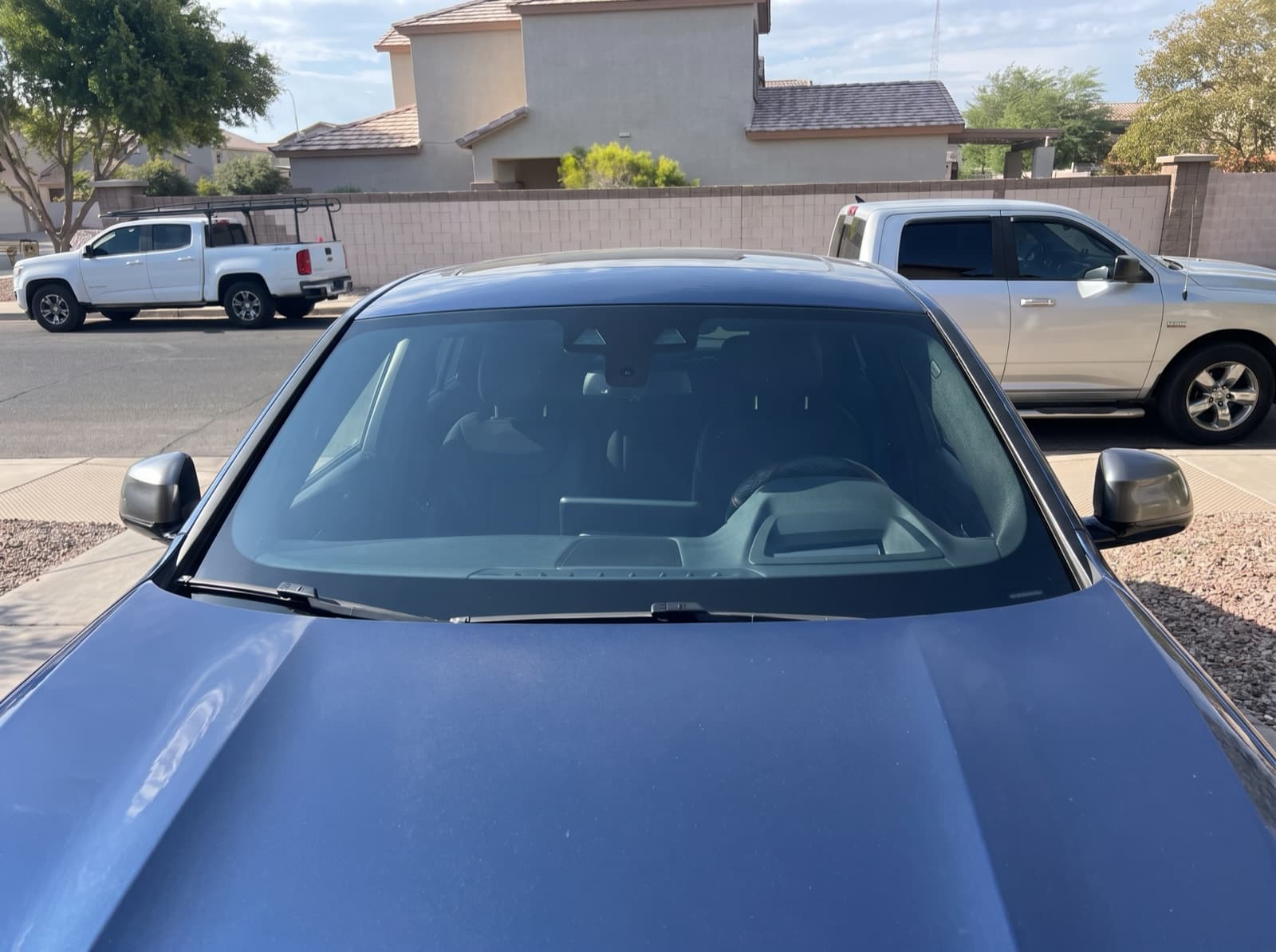 Completed mobile windshield replacement in Avondale, Arizona