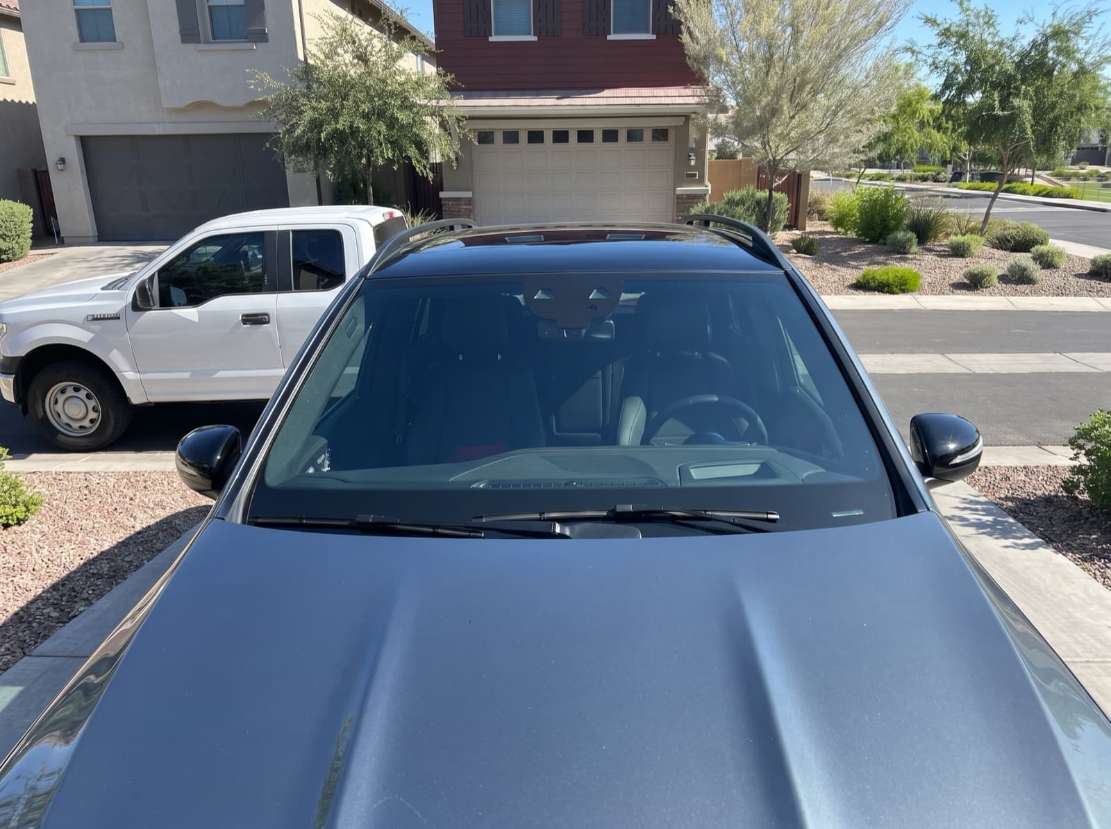 Completed mobile windshield replacement in Chandler, Arizona