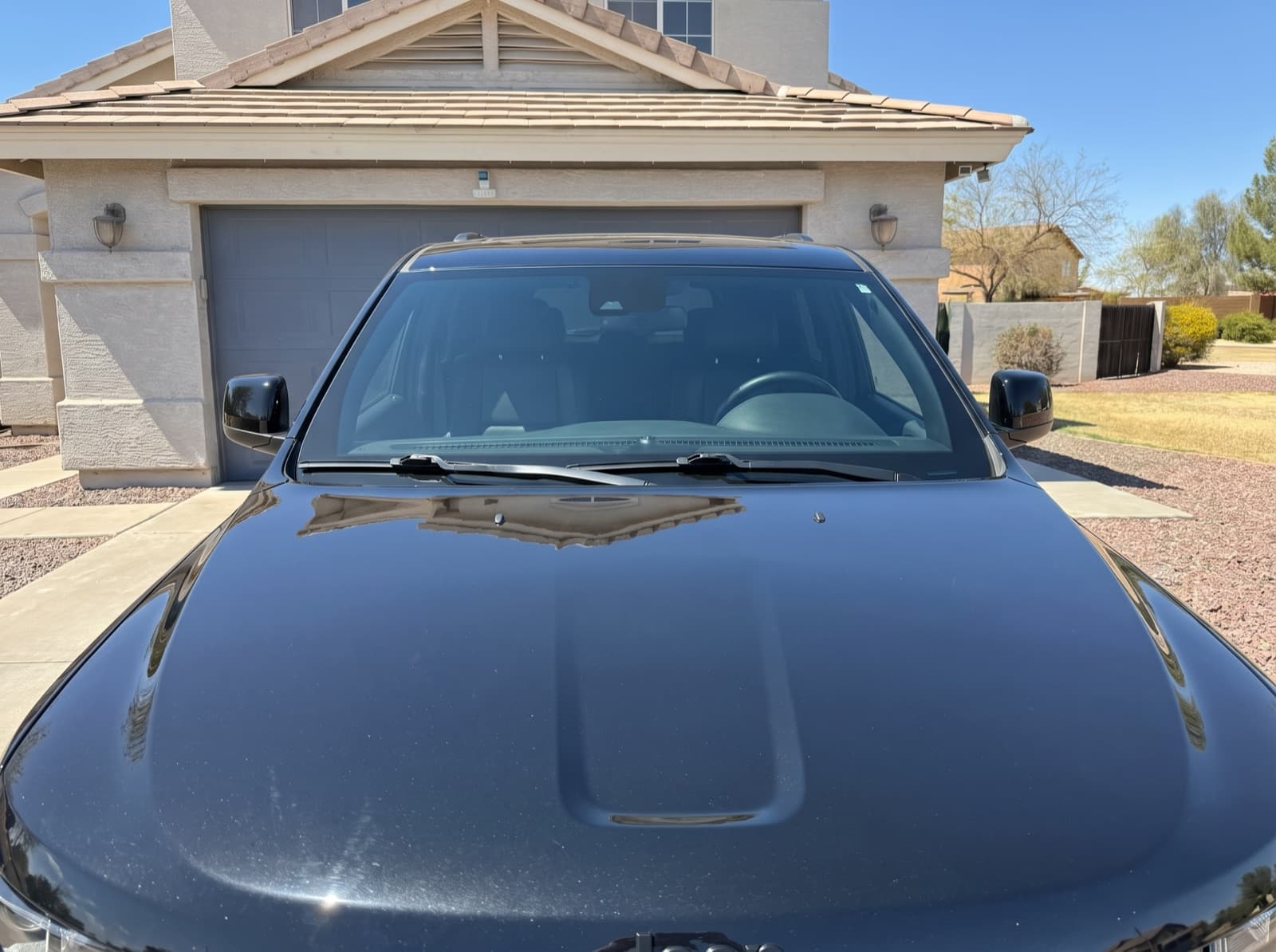 Completed mobile windshield replacement in Coolidge, Arizona