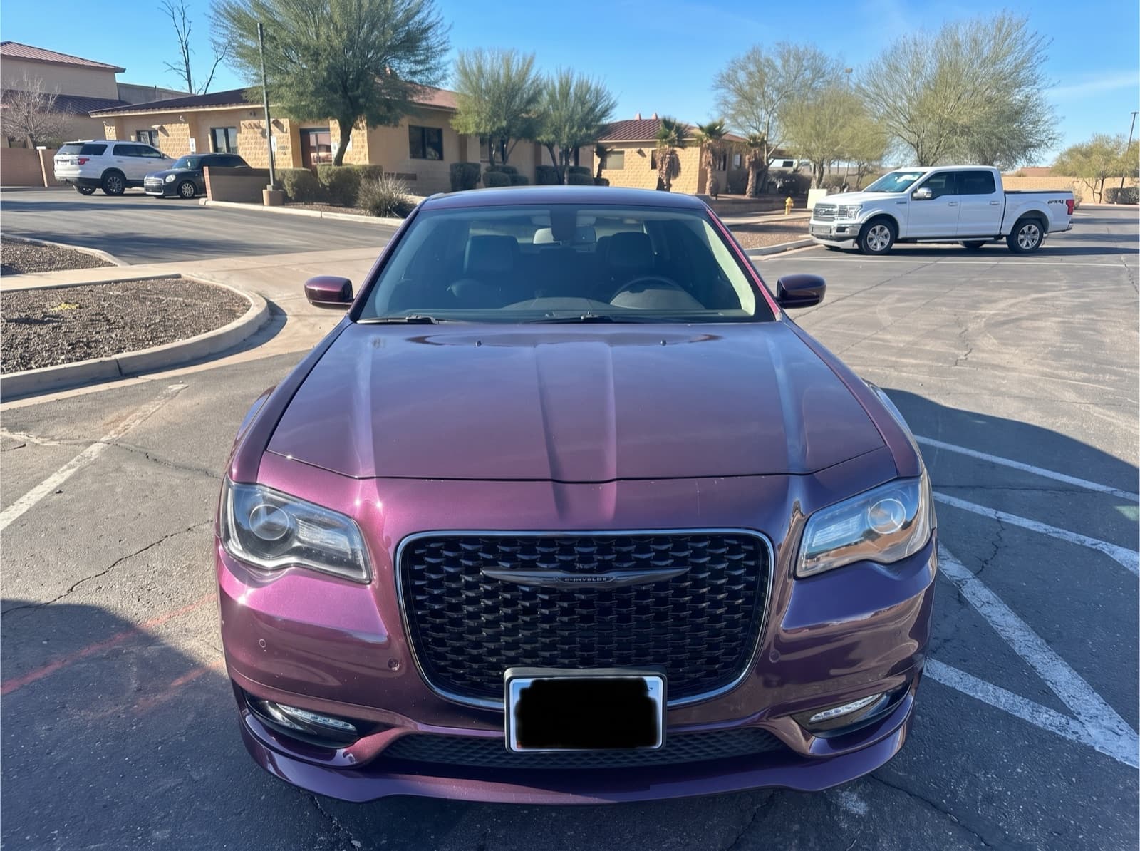 Completed mobile windshield replacement in El Mirage, Arizona