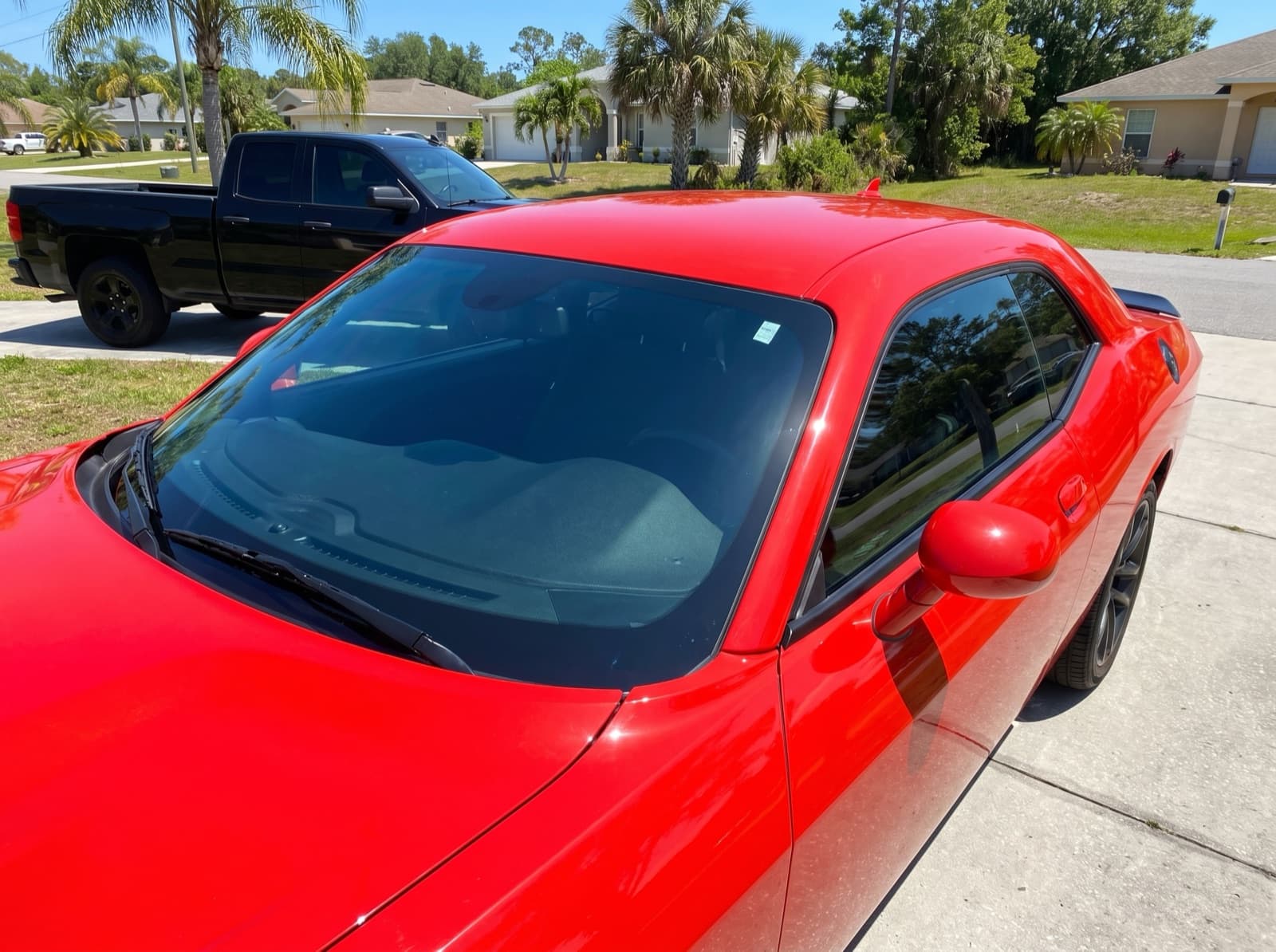 Mobile windshield replacement completed in Palm Bay, Florida by Bang AutoGlass