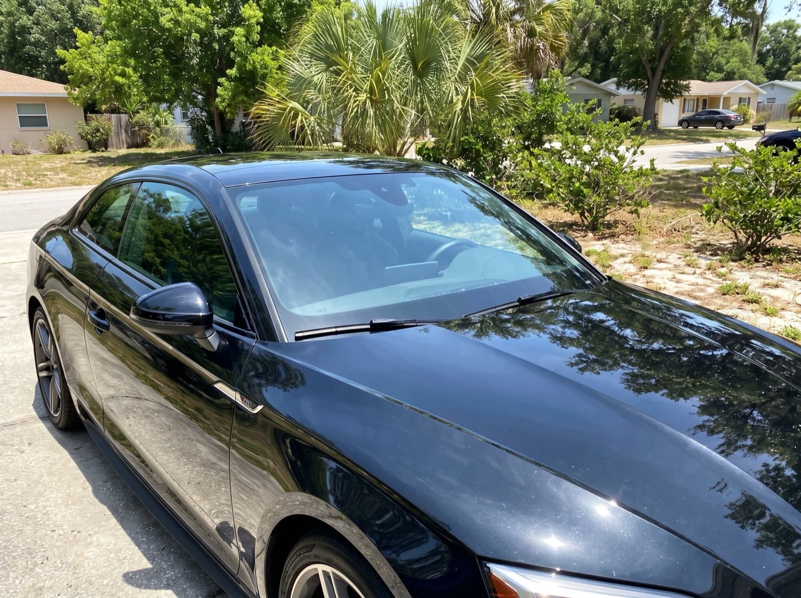 Mobile windshield replacement completed in Temple Terrace, Florida by Bang AutoGlass