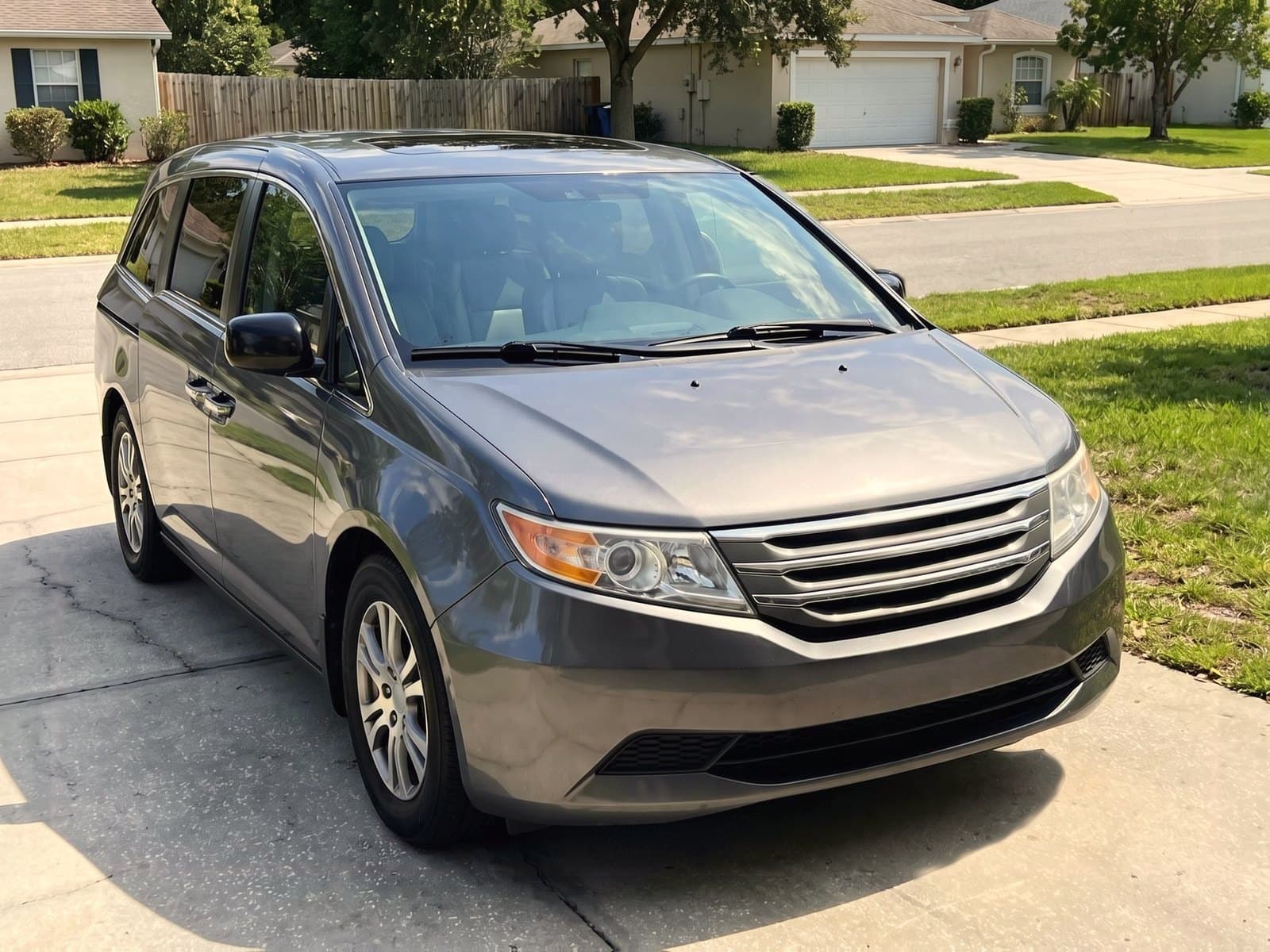 A vehicle after a Bang AutoGlass mobile glass job in Longwood, Florida
