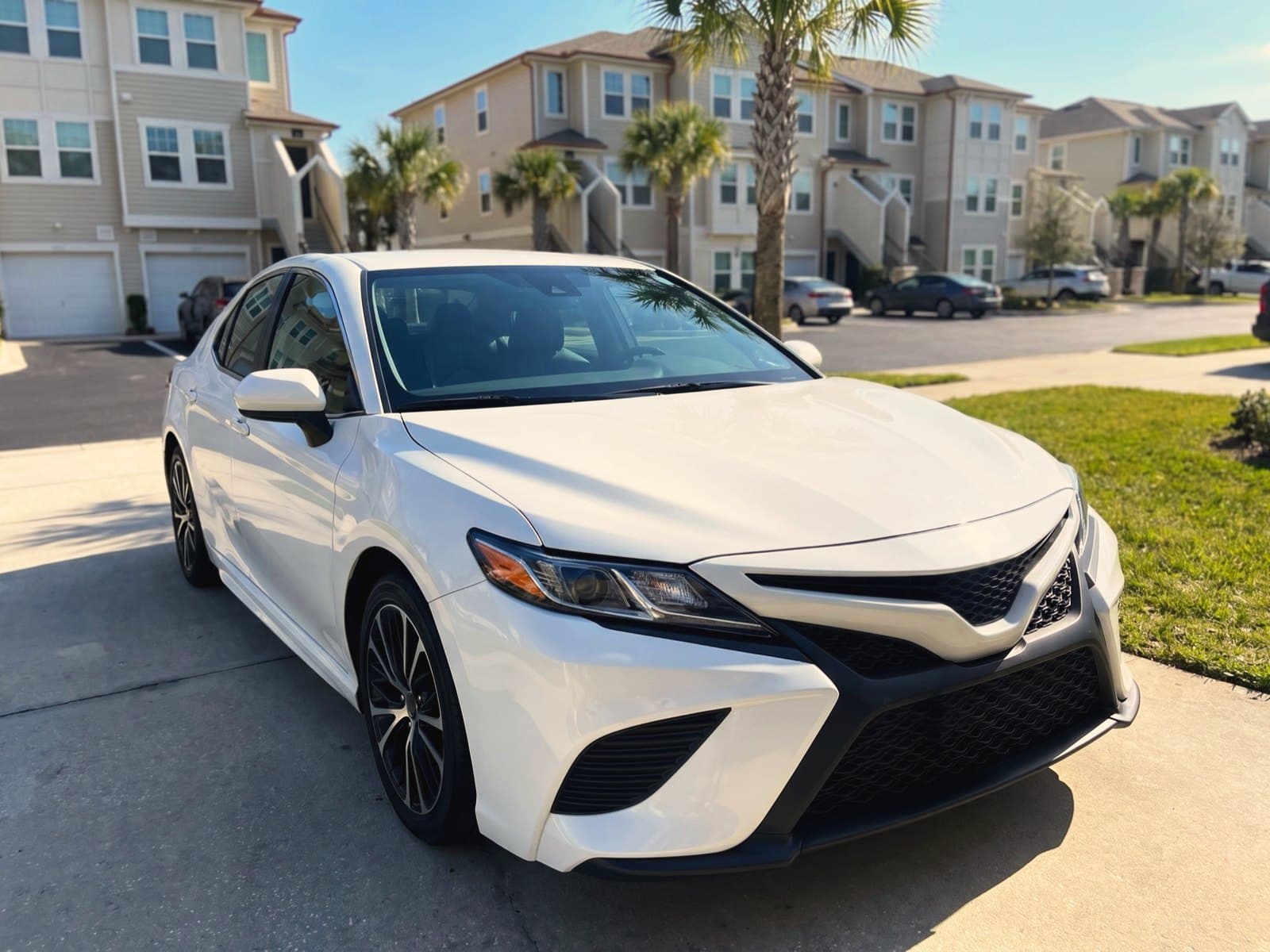 A vehicle after a Bang AutoGlass mobile glass job in St. Augustine Beach, Florida