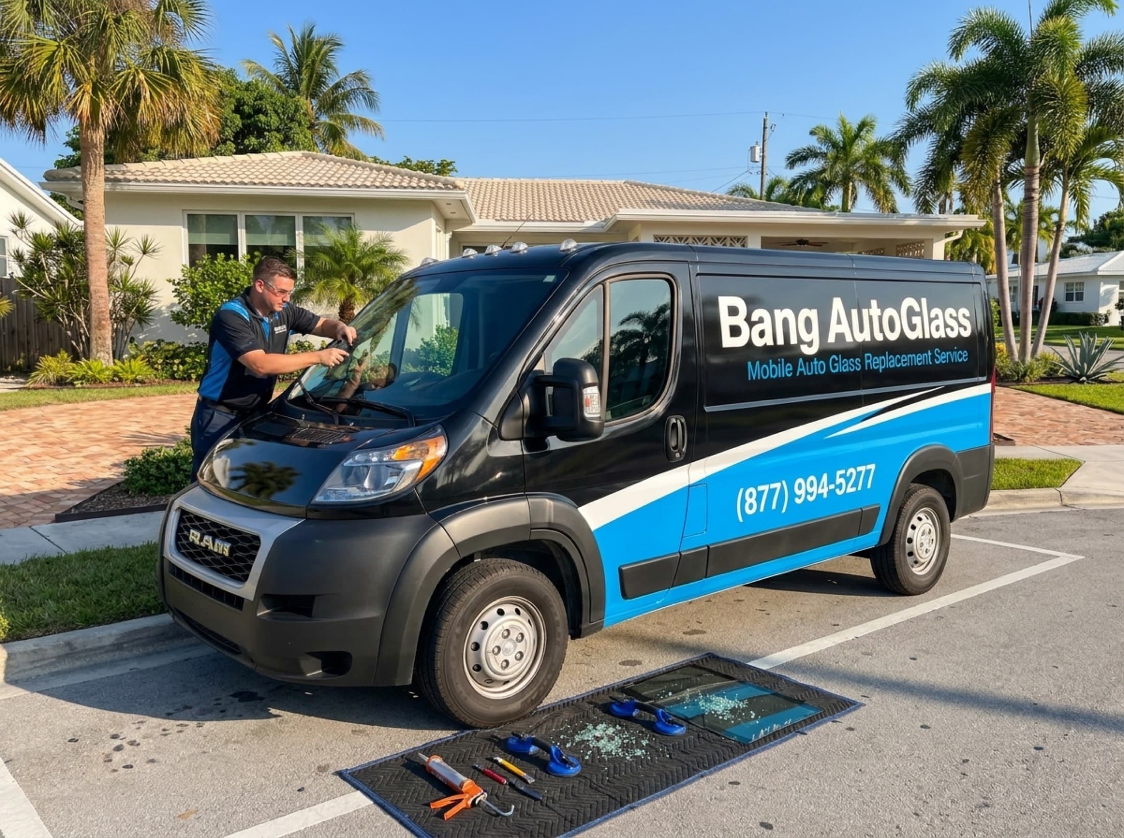 Mobile Auto Glass — Bang AutoGlass mobile service
