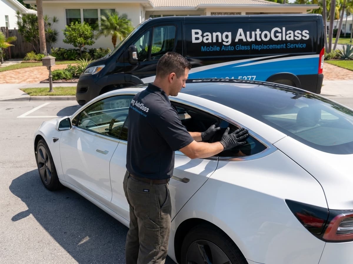 Quarter Glass Replacement — Bang AutoGlass mobile service